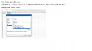 Excel Text to Date format (2 Solutions!!)