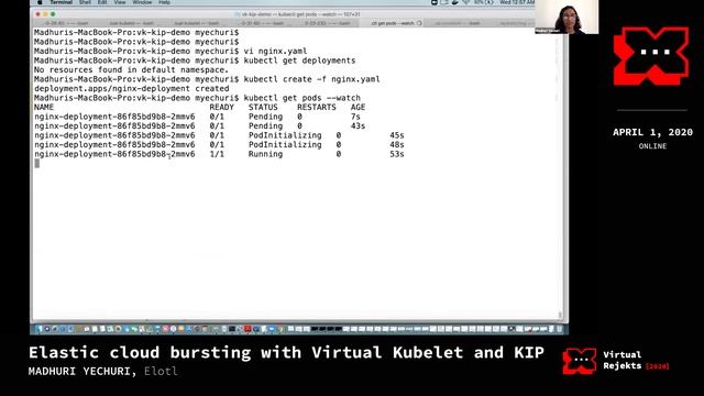 Elastic cloud bursting with Virtual Kubelet and KIP - Madhuri Yechuri, Elotl смотреть онлайн