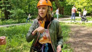 Панда Парк Мещерский, верёвочный парк ,Москва.  Россия