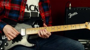 Разбор второго соло из песни Knockin' On Heaven's Door Guns N' Roses GNR