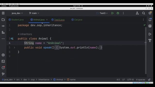 Java - protected смотреть онлайн
