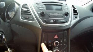 отключение автоматического включения кондиционера Hyundai Kia