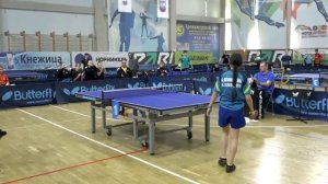 Илимбетова Амина (809) - Бокова Александра (1189). Настольный теннис