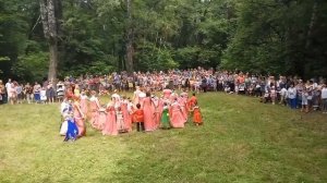 хоровод на Троицу город Ефремов