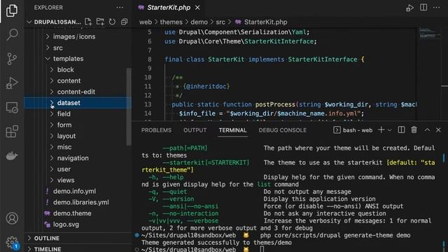 NEW DRUPAL 10 Theme Generator - First Look