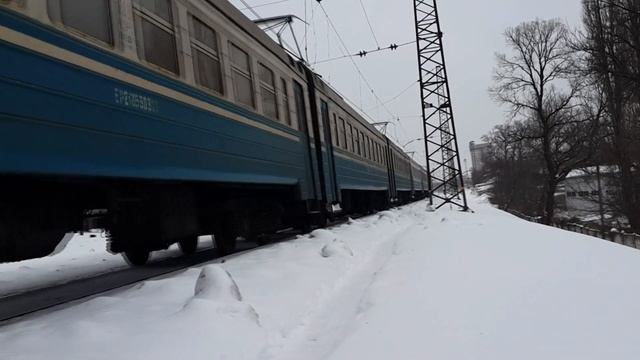 Электропоезд ЕР2: Харьков - Красноград смотреть онлайн