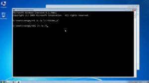 How to delete folder using cmd in Windows