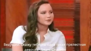 Jennifer Lawrence   X Men First Class Interview June 10 11 с сабами