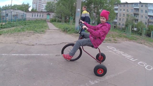 Самодельный детский трёхколёсный велосипед смотреть онлайн