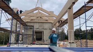 Монтаж сложной стропильной системы ZEEXEL