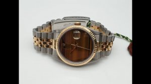 Rolex Datejust 36 mm Tiger Eye 16233