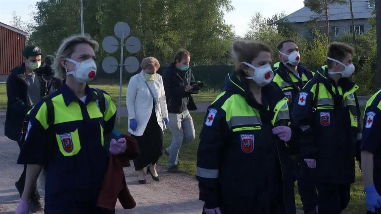 В Псковской области к выполнению задач приступают московские медики, прибывшие на помощь коллегам