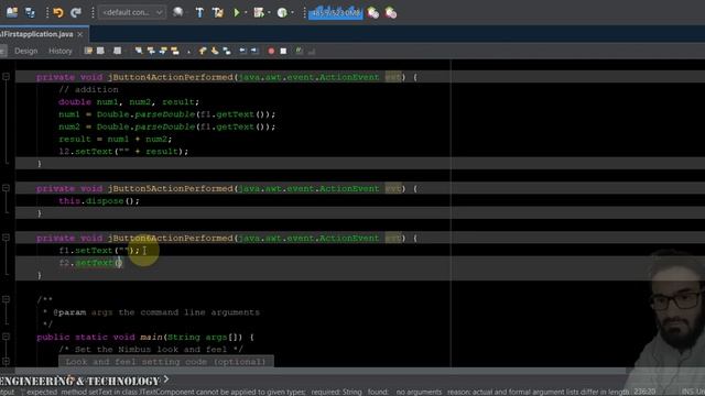 Java Advance | GUI Applications | Lecture 5  | Clear And Exit Button | CSE | Pashto Language