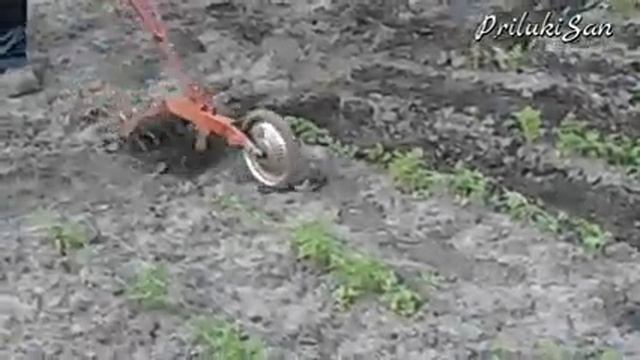 #3. Супер ручной культиватор, Плоскорез для прополки междурядий, ручной пропольник. смотреть онлайн