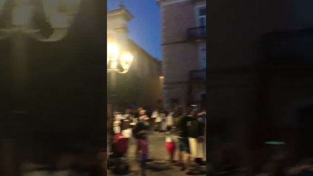 Vico del Gargano Festa Vuurwerk