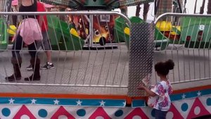 Girl throwing up in public