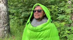 Обзор спального туристического мешка Ankula из натурального пуха