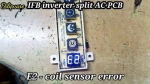 IFB inverter split AC PCB E0 error solution