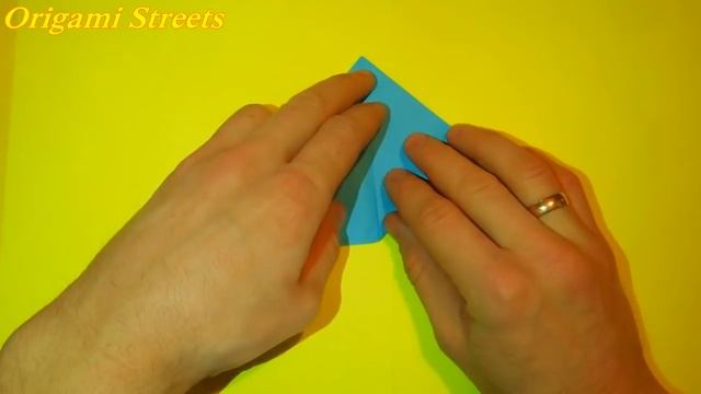 Как сделать 3D треугольник из бумаги. Оригами объёмный треугольник смотреть онлайн