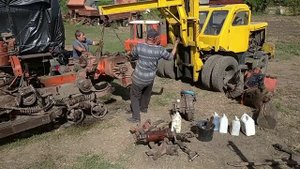 Замена моста на ДТ 75