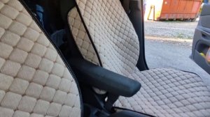 Накидки на сидения лен