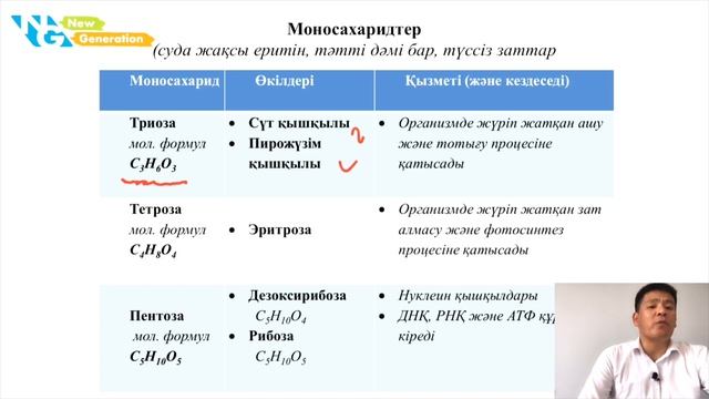 Биология | Жасушаның құрамындағы органикалық заттар | ҰБТ дайындық смотреть онлайн