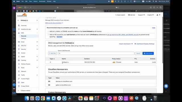 iGaming: Как делегировать домен с помощью Cloudflare