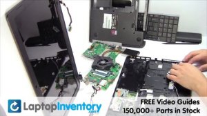 Toshiba Satellite C50 C55 Touchpad Replacement Palmrest Disassemble Take Apart