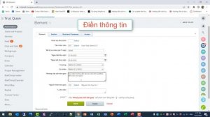 Công ty CP Trực Quan - Đăng ký nghỉ phép trên Workflow Bitrix nội bộ