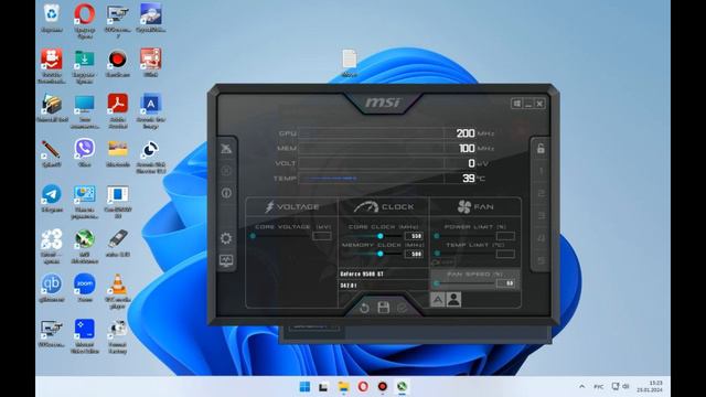 Видеокарта Asus Gerorce 9500 GT в режиме простоя. Как узнать когда нужно менять термопасту