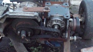 Бетономешалка из бочки 250 литров своими руками.Первый запуск.