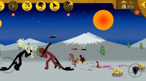 прохожу компанию на сложност сложно в игре stickman legacy