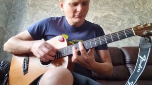 Юпитер - дети минут (кавер на гитаре)