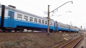 Электропоезд ЭР2-344 ( разъезд 8 км - ст. Харьков-Червонозаводский)