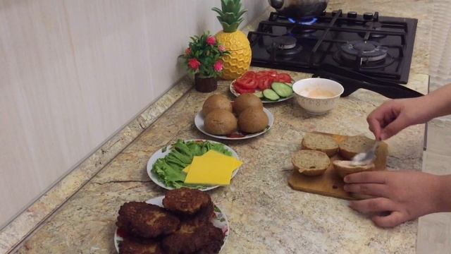 Бургер??Казакша рецепт! смотреть онлайн