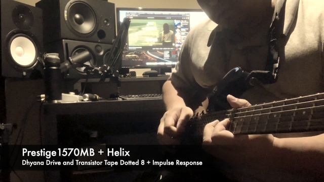 Ibanez Prestige 1570 + Helix смотреть онлайн