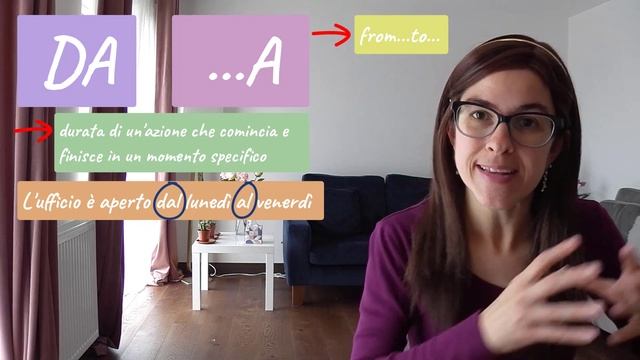 ITALIAN SIMPLE PREPOSITIONS OF TIME: DA vs A vs PER + When to Use them! Part 1 (with Subtitles) смотреть онлайн