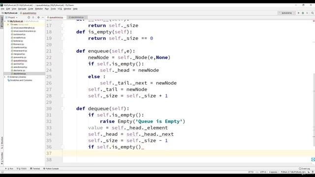 2  Queues Implementation using Linked List   Python Program