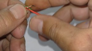 Как сделать мормышку "Банан" из полимерной глины? My fishing.