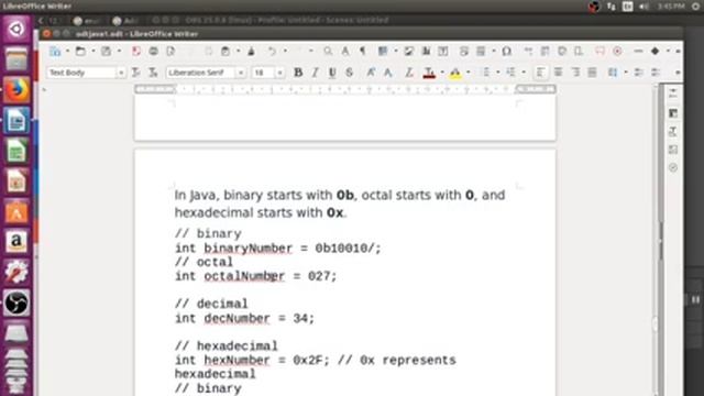 JAVA LITERALS AND KEYWORDS