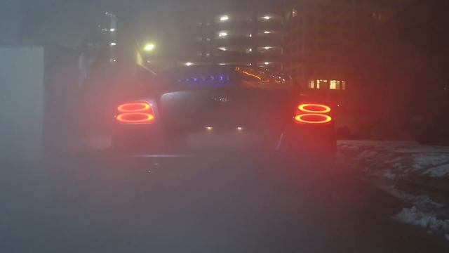 Bentley Continental GT - W12 - exhaust sound смотреть онлайн