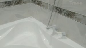 Очистила ванную и умывальник от налета быстро!Белоснежная ванна, как избавиться от налета!