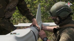 Боевая работа расчёта БпЛА Орлан-30