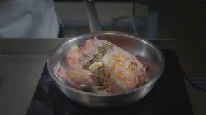 Цыплёнок-корнишон в духовке с овощами | Рецепты шефа