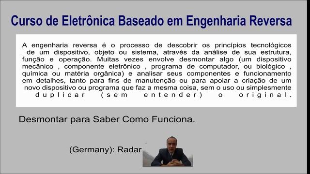Curso de Eletronica em Engenharia Reversa Aula 1 смотреть онлайн
