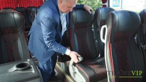 Белый автобус Yutong VIP в аренду с водителем в Казани