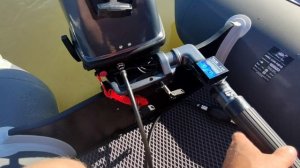 Обкатка мотора SEA-PRO 9,8 Первые мои мили на воде , Китаец приятно УДИВИЛ ( 1 часть )