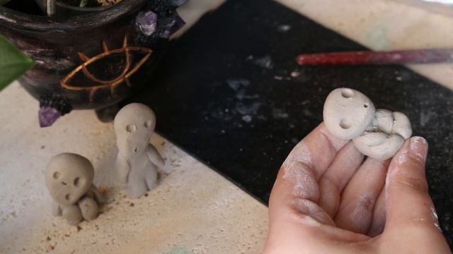 DIY Kodama Forest Spirit decorations tutorial смотреть онлайн