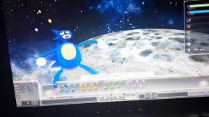 Саник в игре Спор (Sanic Spore)