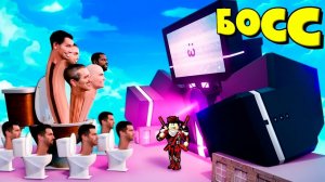 МЕГА БОСС КАМЕРАМЕН ПРОТИВ СКИБИДИ ТУАЛЕТА В СИМУЛЯТОРЕ Sword Warriors РОБЛОКС !